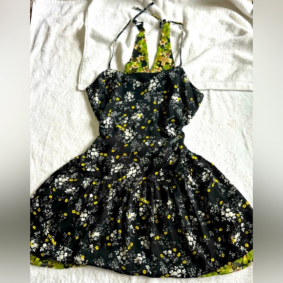 Floral sundress princess Vera wang size M - Picture 1 of 4